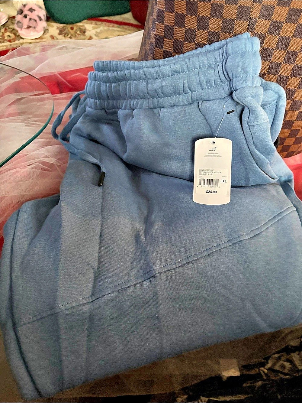BCG Blue Sweatpants/ Joggers Size 3x NWT